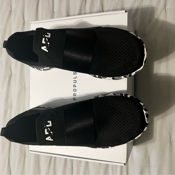 APL Black and White Women's Sneakers - Picture 3 of 9